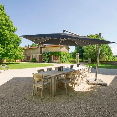 Montignac-le-coq Chateau Sleeps 12 Pool Hébergement de vacances Targon